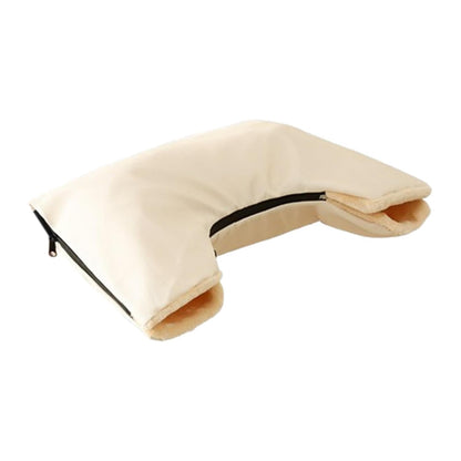 Warm Stroller Gloves Hand Warmer Stroller Accessories Windproof Windproof Pram Handmuff Pushchair Gloves for Travel, Yellow