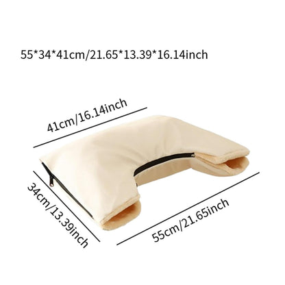 Warm Stroller Gloves Hand Warmer Stroller Accessories Windproof Windproof Pram Handmuff Pushchair Gloves for Travel, Yellow