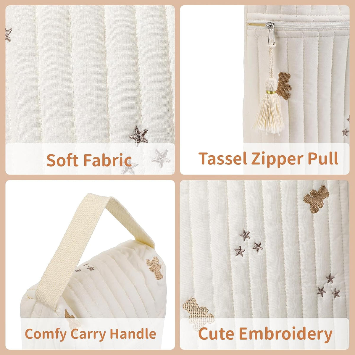 2PCS Diaper Bag Organizer Pouches