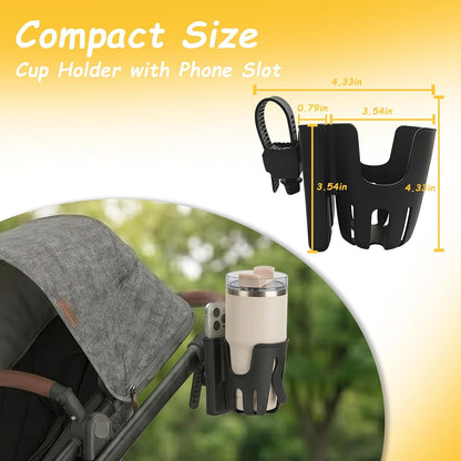 Cup Holder Compatible with UPPAbaby Vista V3 Cruz