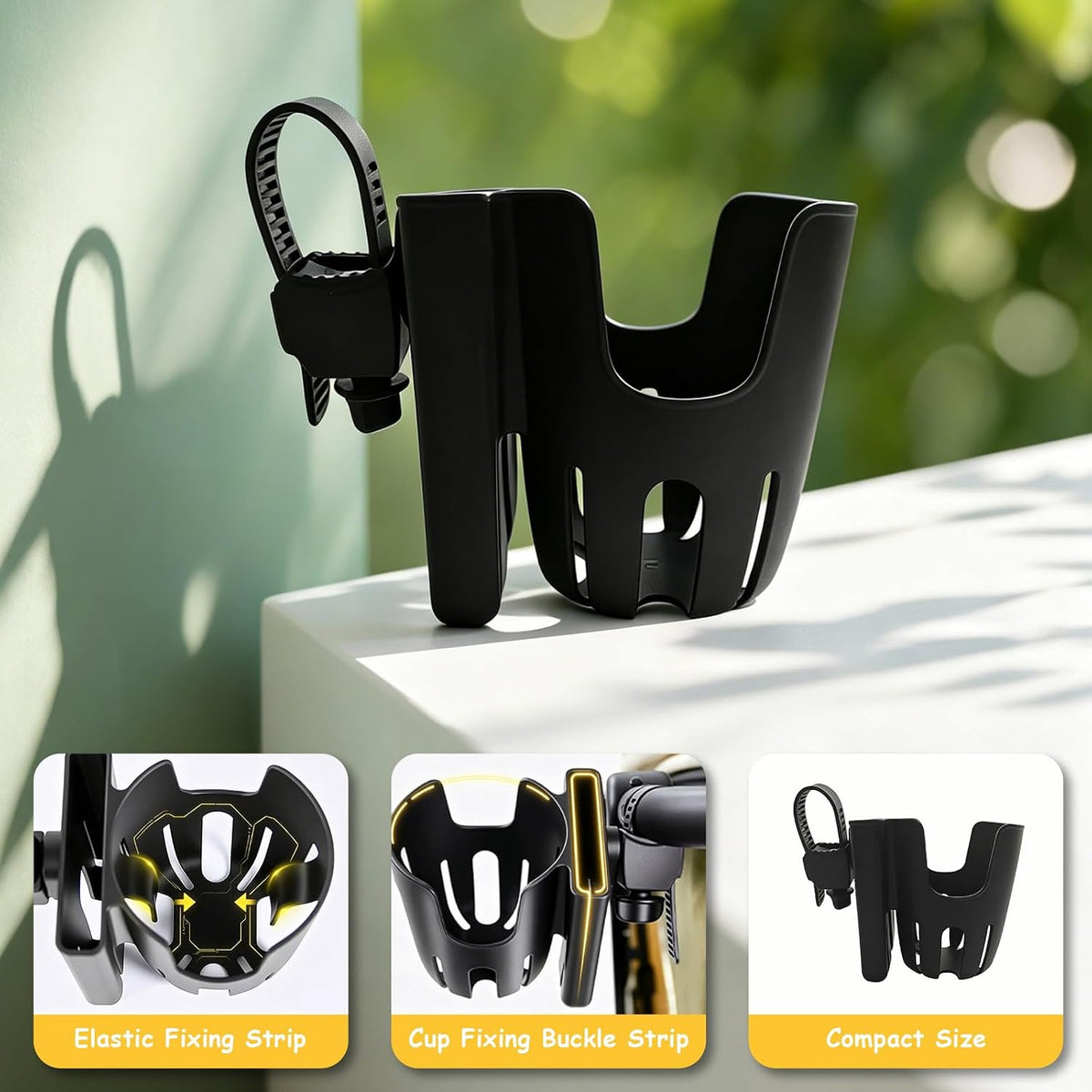 Cup Holder Compatible with UPPAbaby Vista V3 Cruz