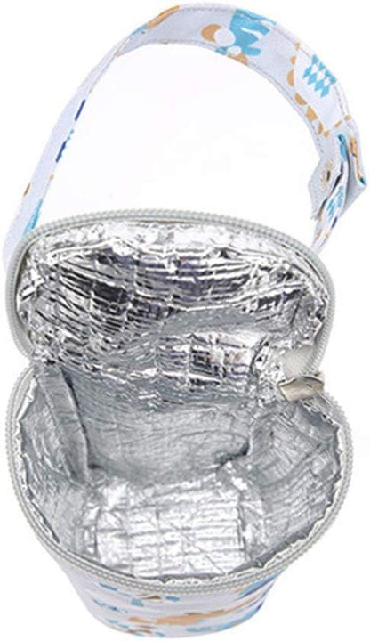Milk Water Warmer Insulated Bag Baby Nursing Bottle Heater Freshness Preserved Feeding Bottle Bag for Car Travel