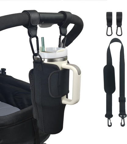 Stroller Cup Holder Compatible with Stanley