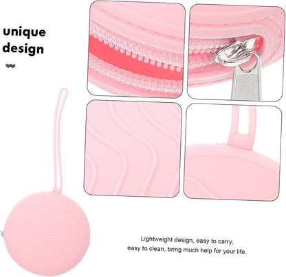 Portable Silicone Storage Case Lightweight Breathable Organizer for Daily Use Easy to Clean for Travel and Home Storage