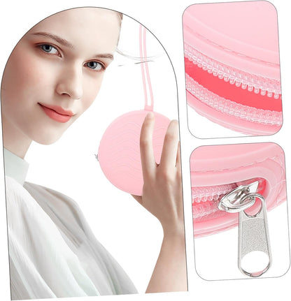 Portable Silicone Storage Case Lightweight Breathable Organizer for Daily Use Easy to Clean for Travel and Home Storage