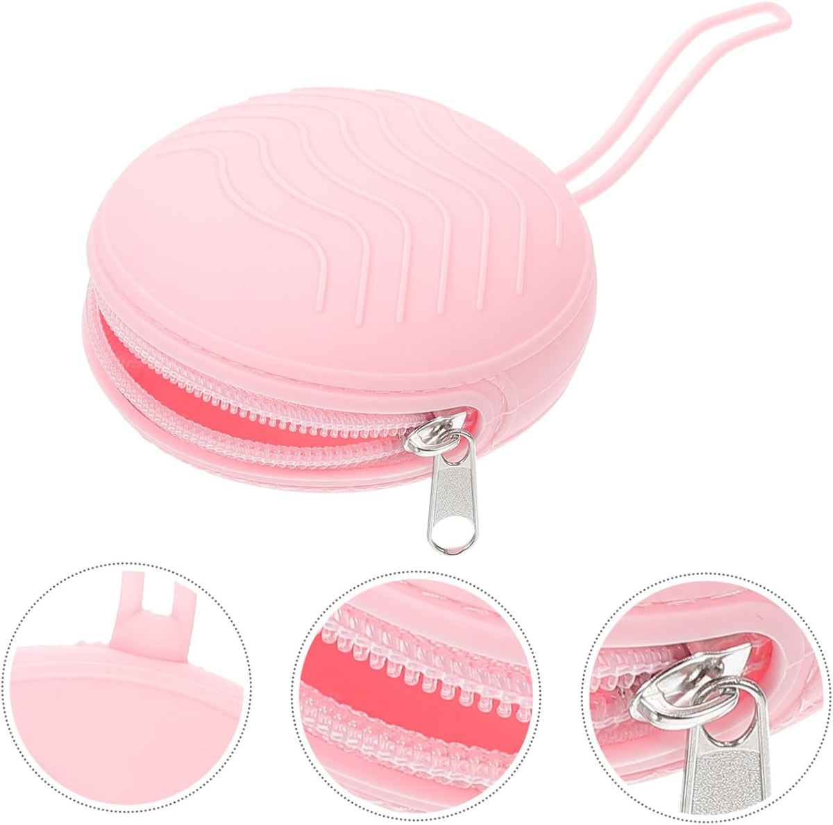 Portable Silicone Storage Case Lightweight Breathable Organizer for Daily Use Easy to Clean for Travel and Home Storage