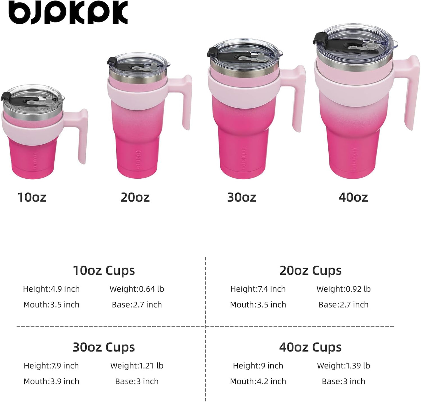 20 oz Tumbler with Handle & Straw, Insulated Stainless Steel Mug | Double Wall Vacuum, Keeps Hot/Cold, Thermal Cup, BPA Free, Dishwasher Safe, Cupholder Fit, Coffee & Travel, Indigo Black