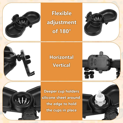 Universal Stroller Snack Tray, Baby Stroller Tray Attachment