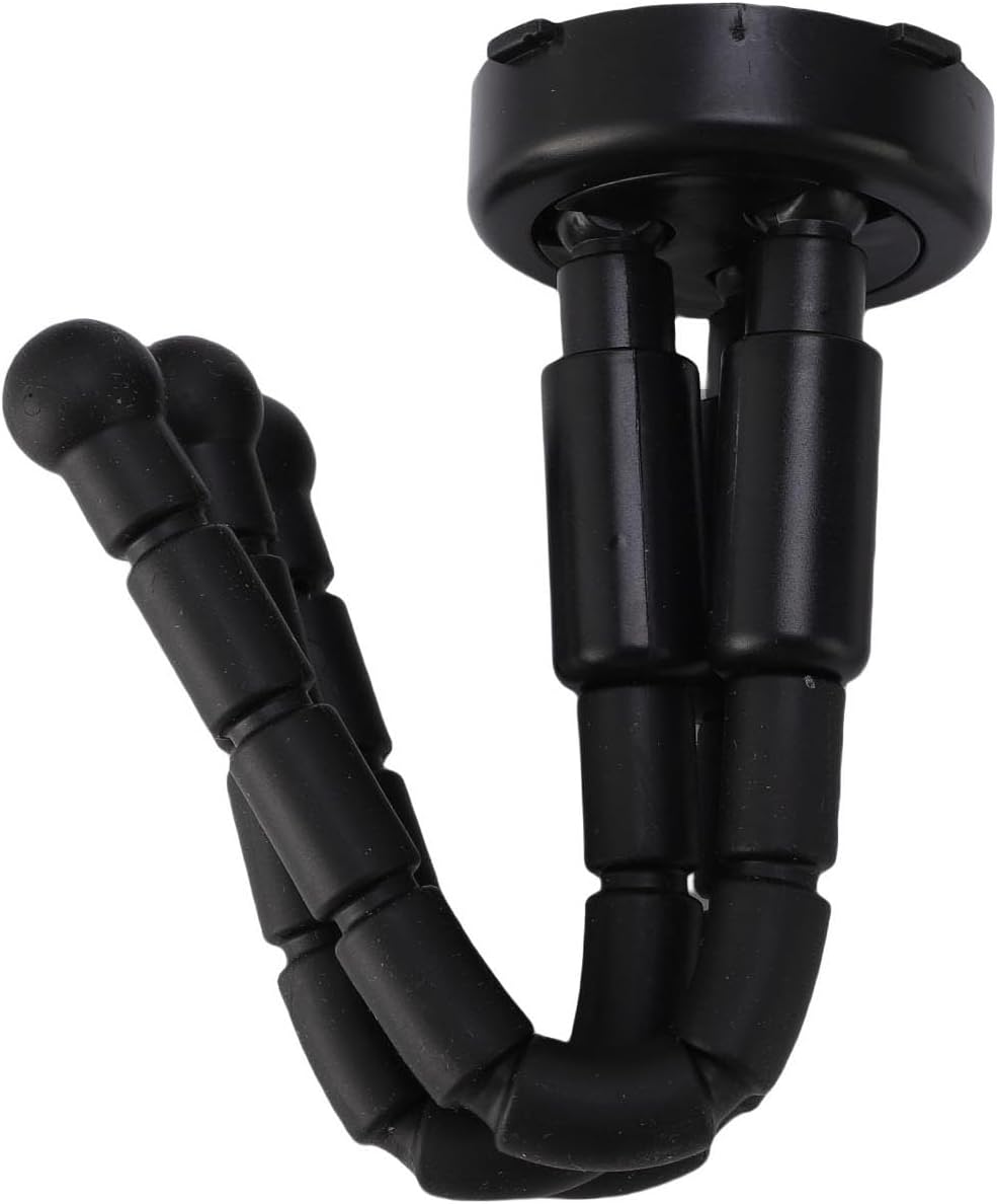 Stroller Fan Flexible Tripod Clips On Fan with 3 Wind Speeds Auto Oscillating Portable Fan with Detachable Flexible Tripod and Night Light