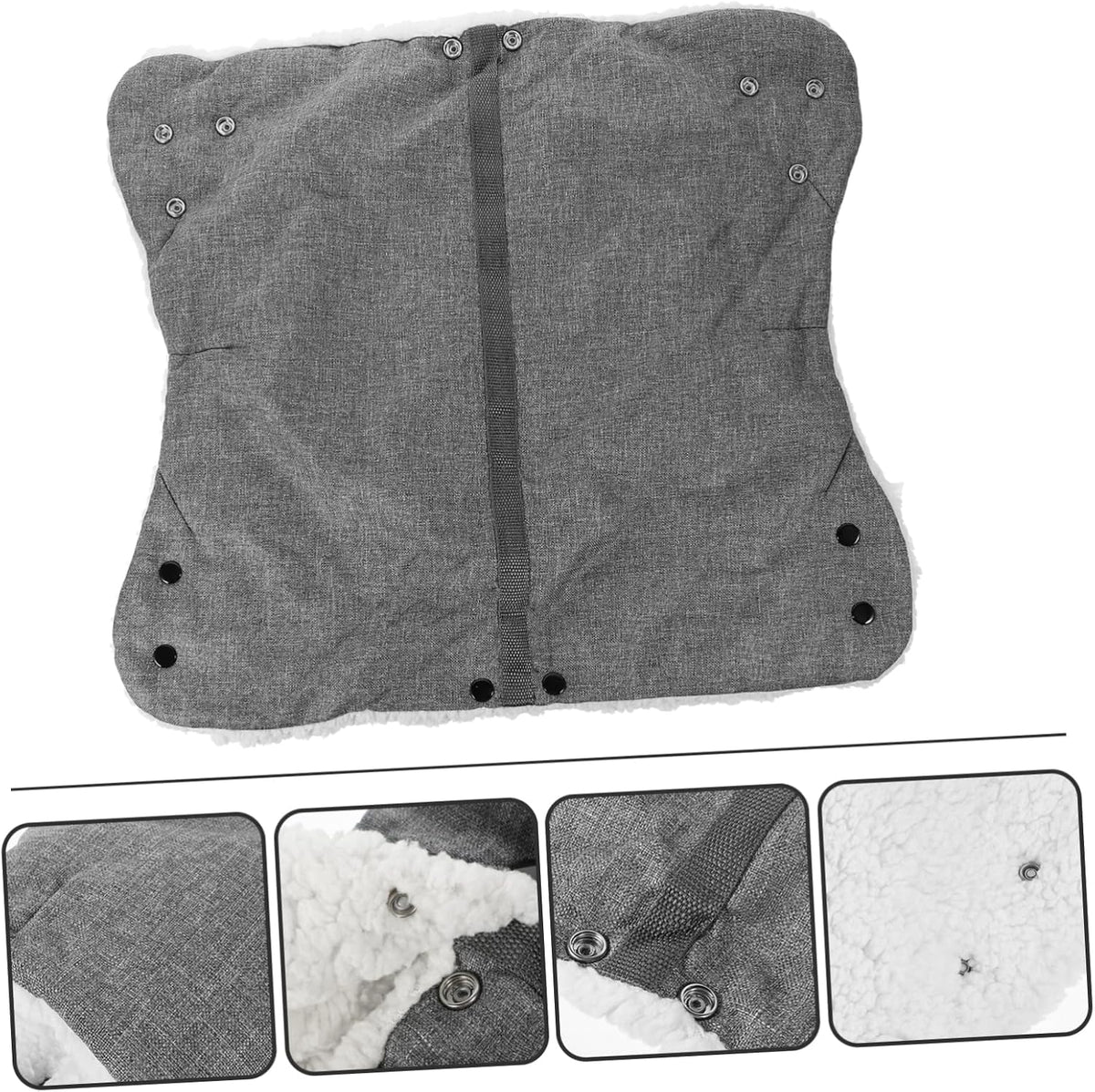 ERINGOGO Stroller Gloves Warm Handmuffs for Cold Weather Easy to Install Stroller Handle Lined for Comfort and Durability