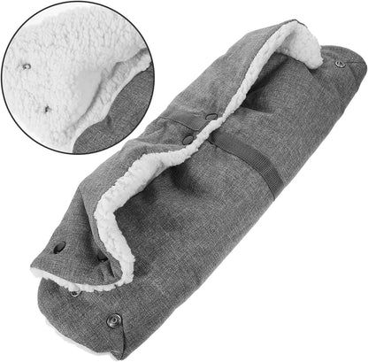 ERINGOGO Stroller Gloves Warm Handmuffs for Cold Weather Easy to Install Stroller Handle Lined for Comfort and Durability