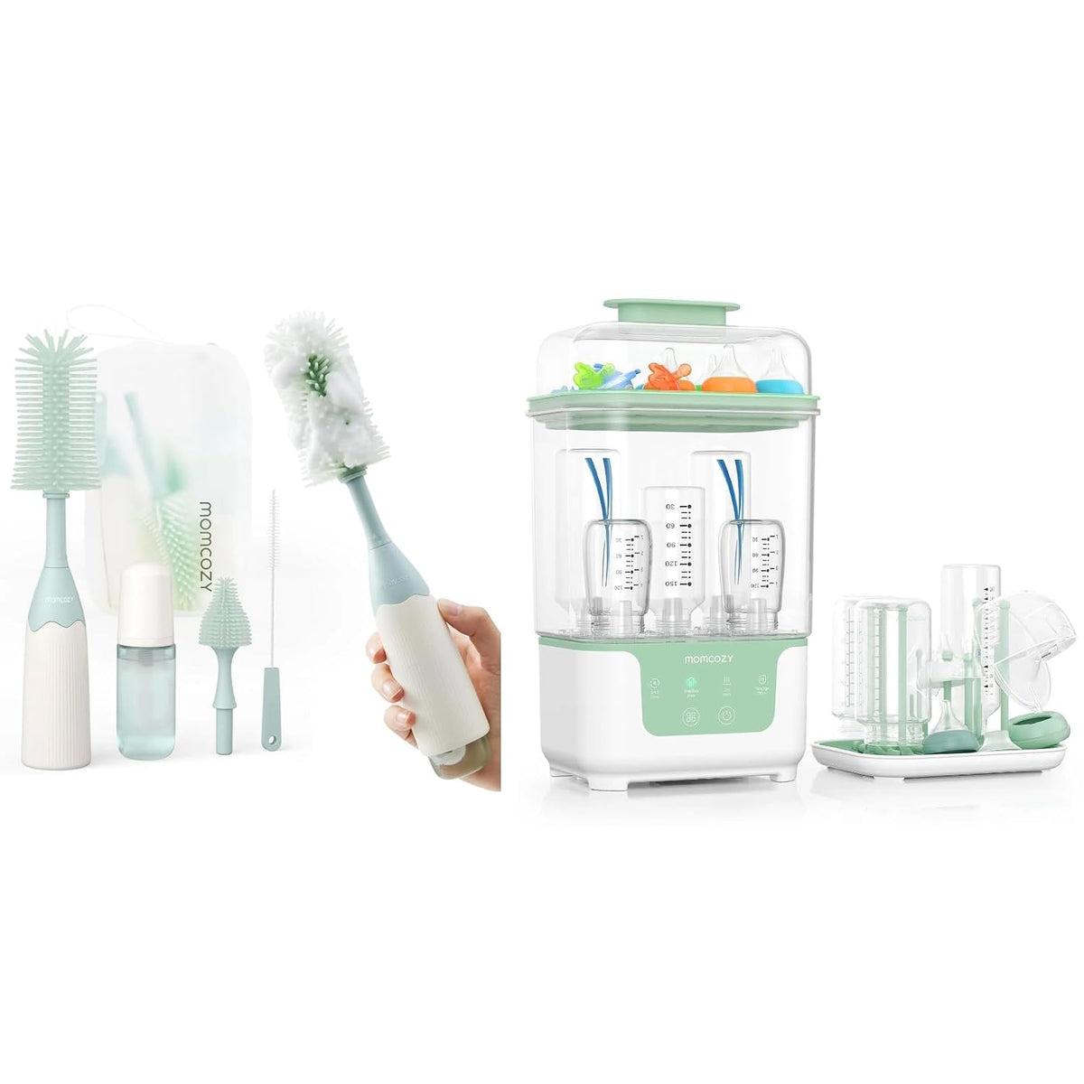 Bottle Sterilizer and Dryer & Bottle Brush Kit