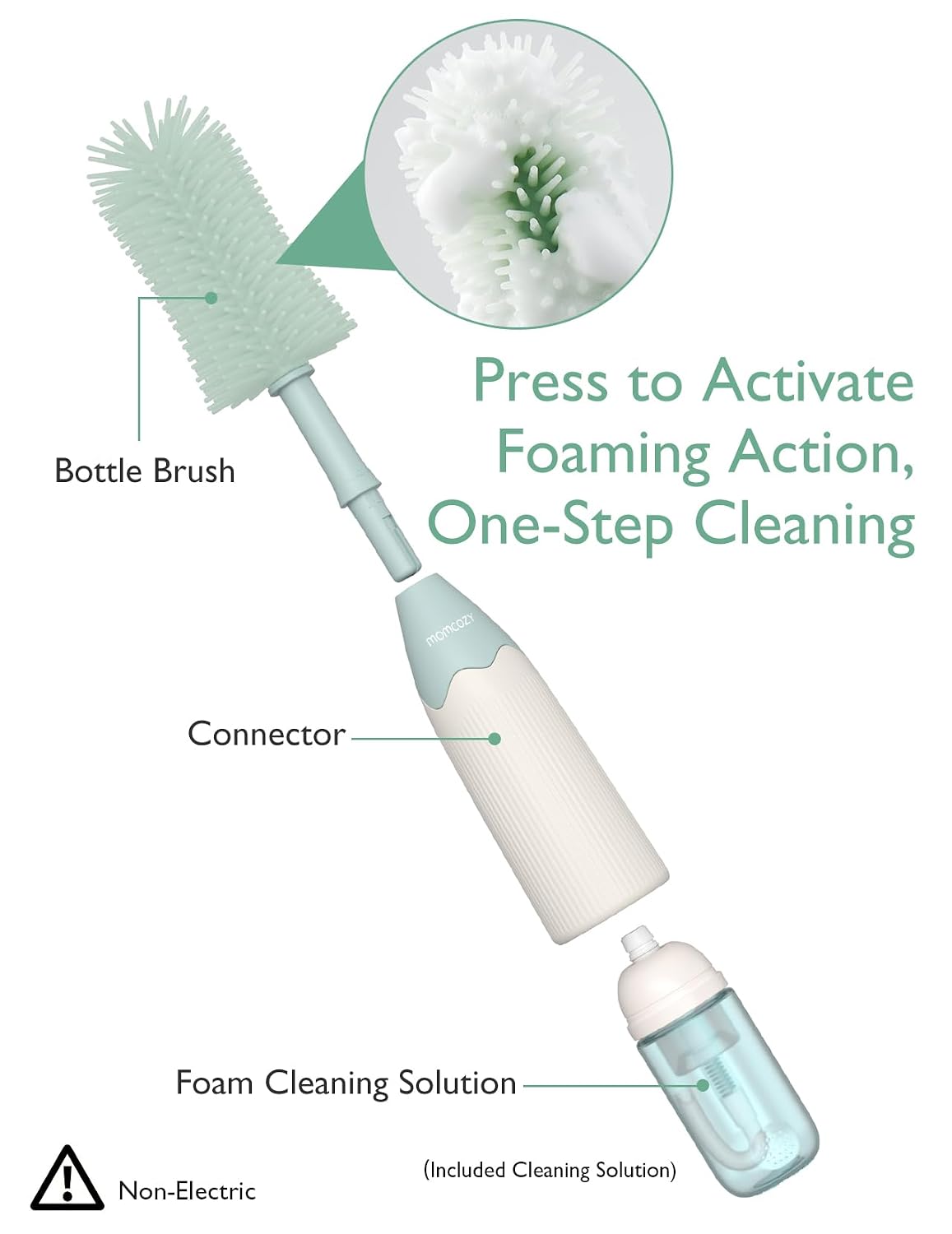 Bottle Sterilizer and Dryer & Bottle Brush Kit