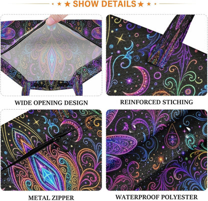 Boho Dragonflies Waterproof Travel Laundry Bag Washable 2-piece