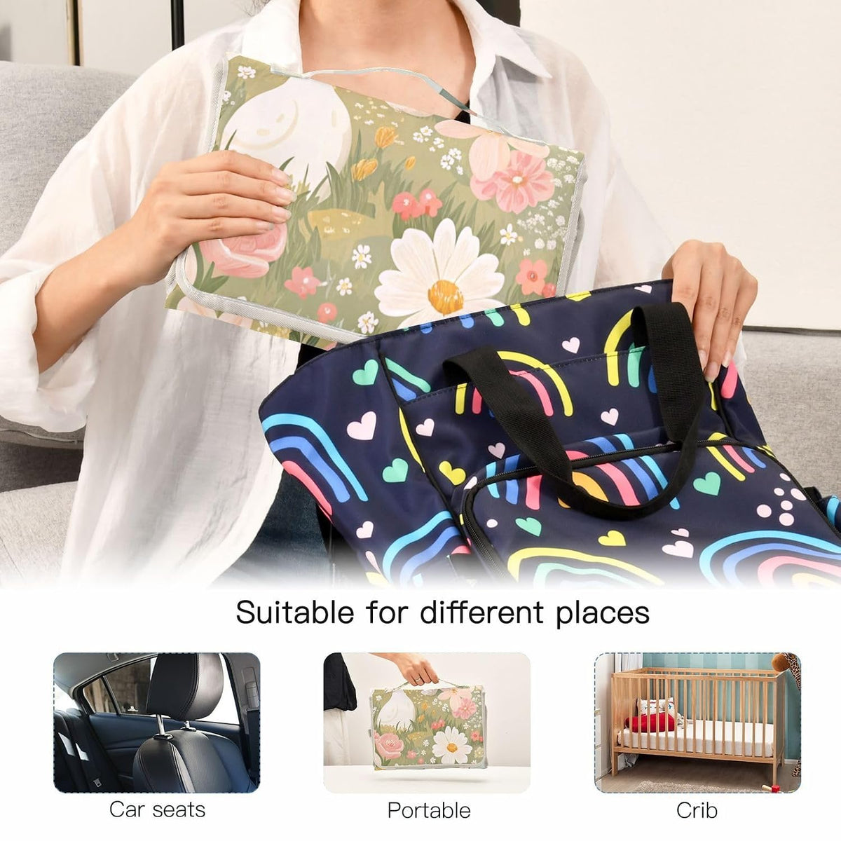 Goose Portable Diaper Changing Pad Waterproof Changing Pads