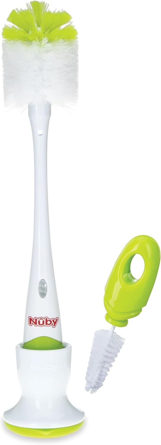 Nuby 2-in-1 Bottle and Nipple Brush