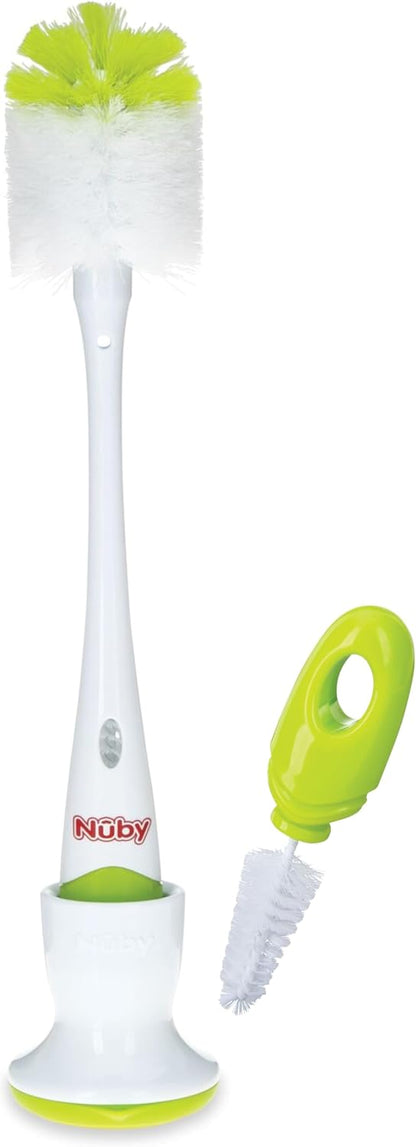 Nuby 2-in-1 Bottle and Nipple Brush
