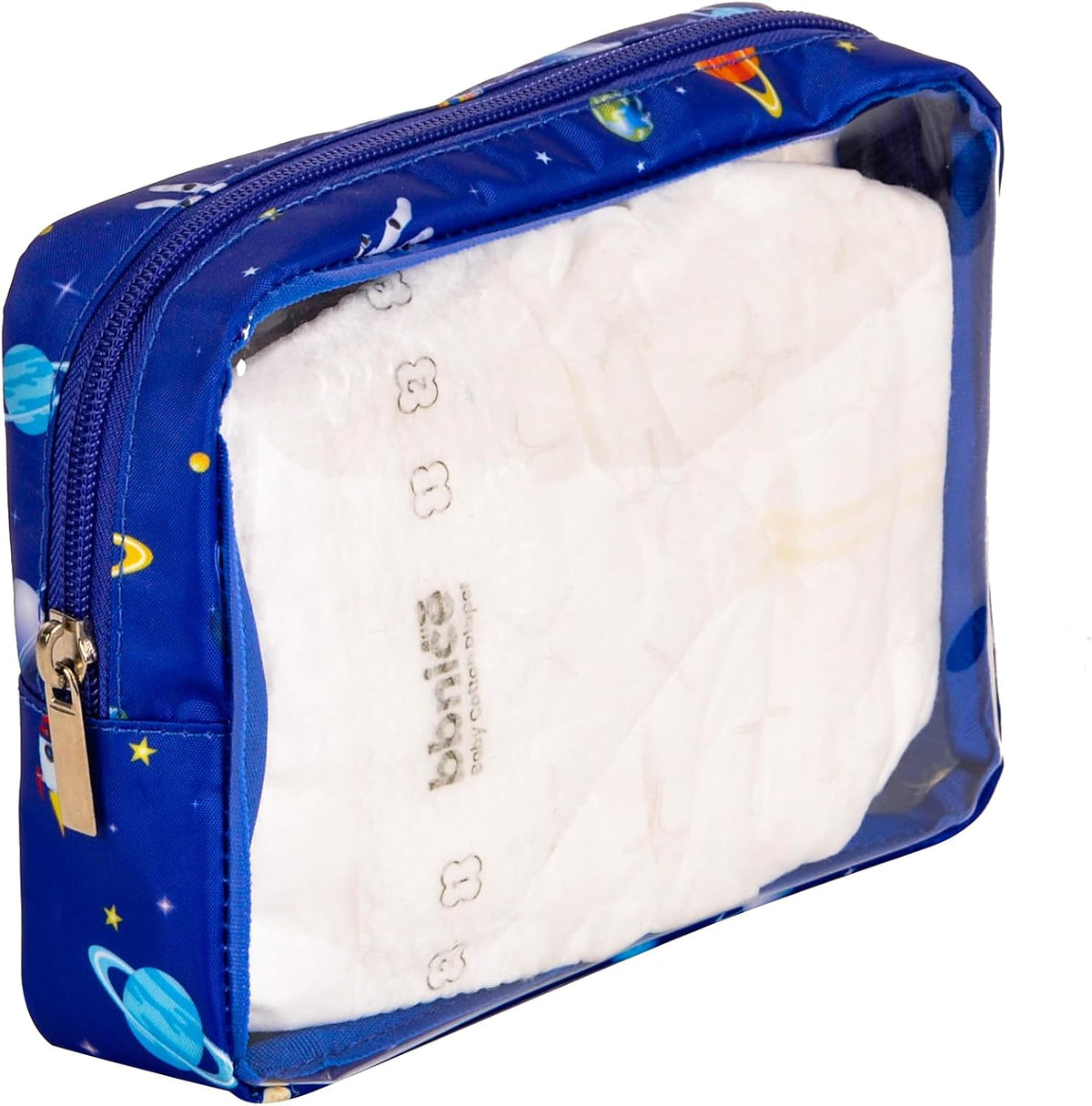 TSA Approved 5-Piece Diaper Bag Organizer Pouch Set Clear Waterproof TPU Kids Toiletry Storage Set Travel Packing Clutch Cube Bags for Baby Nursing(Dinosour)