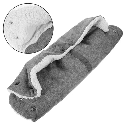 Winter Stroller Hand Muff in Oxford Fabric Thick Warm Gloves