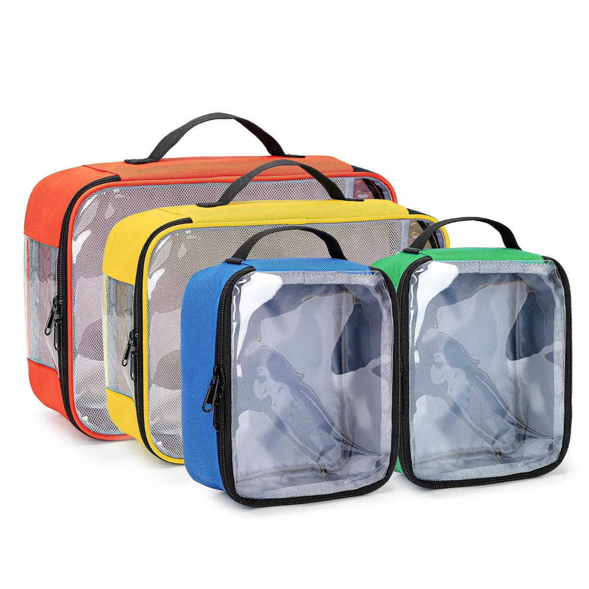 4-piece Toy Storage Organizer Bag Case for Building Blocks