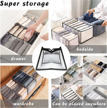 9 Pack Wardrobe Clothes Organizer for Drawers, Underwear Storage Organizer