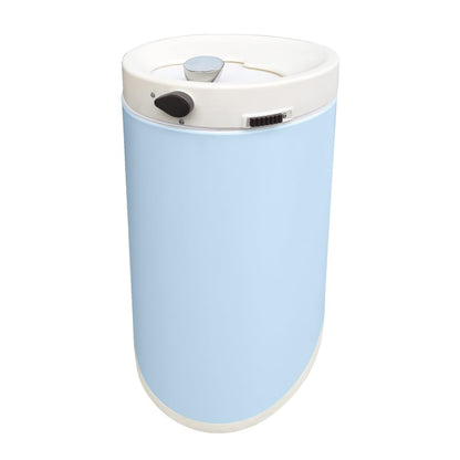 Diaper Pail, Baby Diaper Bin w/Childproof Lock, Blue Diaper Bin