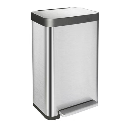 Diaper Pail, Baby Diaper Bin w/Childproof Lock, Blue Diaper Bin