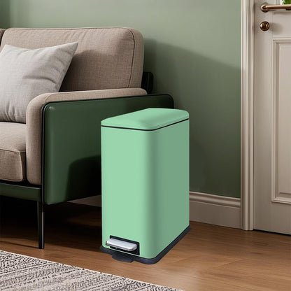 Diaper Pail, Baby Diaper Bin w/Childproof Lock, Blue Diaper Bin