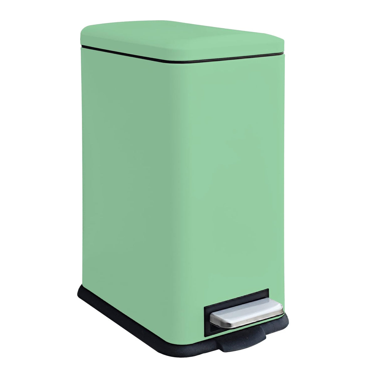Diaper Pail, Baby Diaper Bin w/Childproof Lock, Blue Diaper Bin