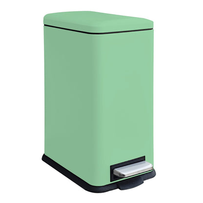 Diaper Pail, Baby Diaper Bin w/Childproof Lock, Blue Diaper Bin