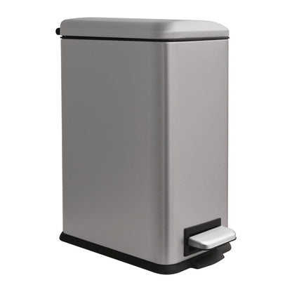 Diaper Pail, Baby Diaper Bin w/Childproof Lock, Blue Diaper Bin