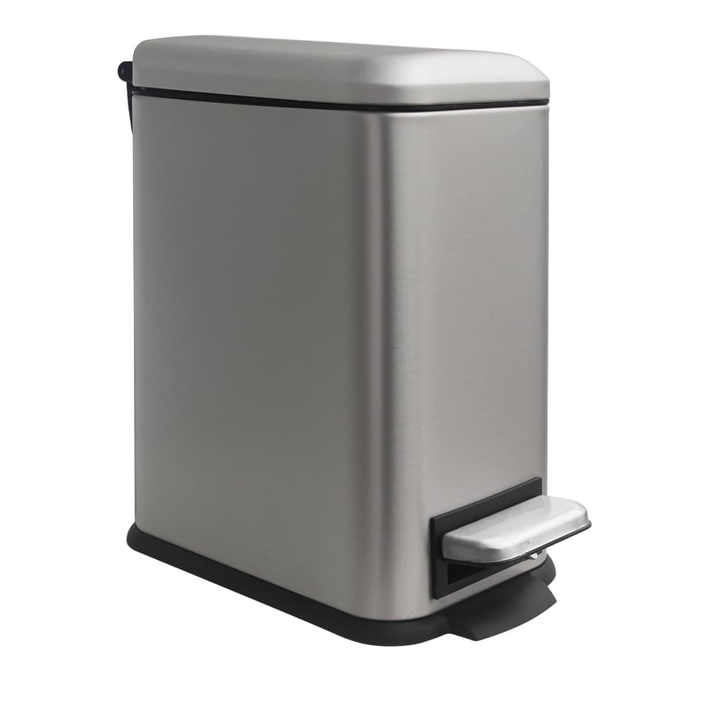 Diaper Pail, Baby Diaper Bin w/Childproof Lock, Blue Diaper Bin