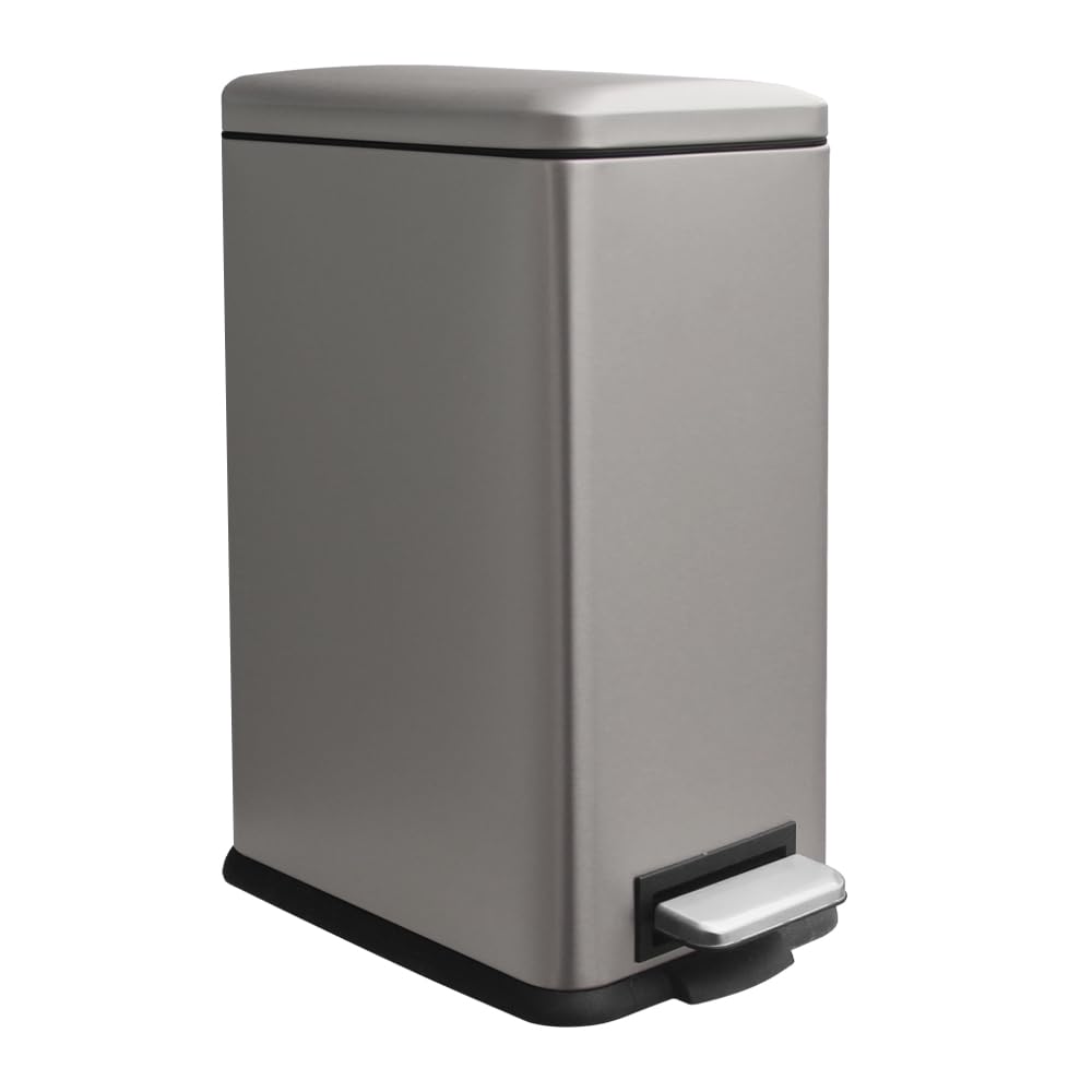 Diaper Pail, Baby Diaper Bin w/Childproof Lock, Blue Diaper Bin