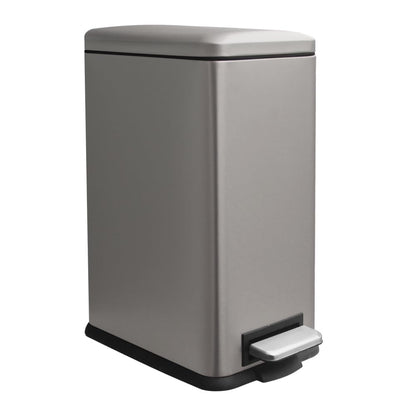 Diaper Pail, Baby Diaper Bin w/Childproof Lock, Blue Diaper Bin