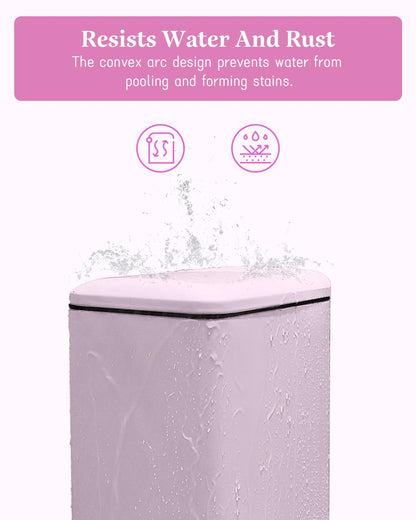 Diaper Pail, Baby Diaper Bin w/Childproof Lock, Blue Diaper Bin