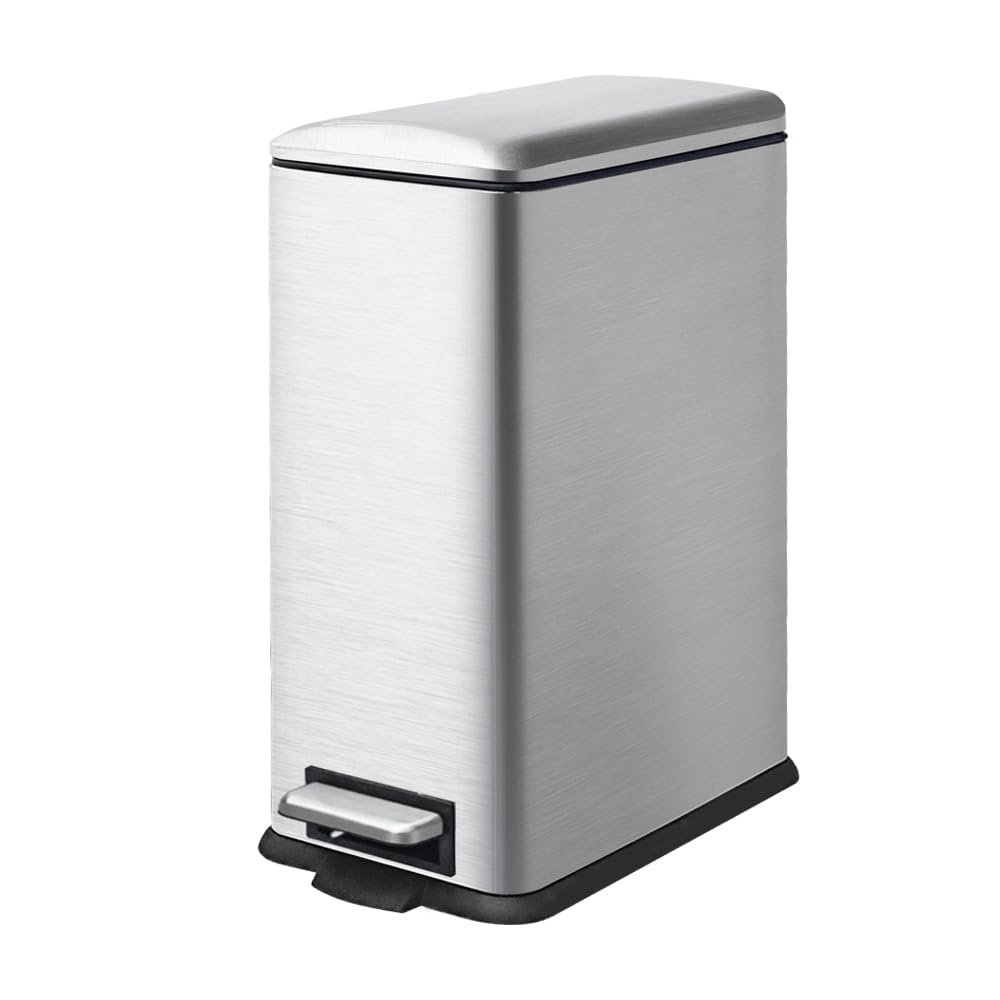 Diaper Pail, Baby Diaper Bin w/Childproof Lock, Blue Diaper Bin