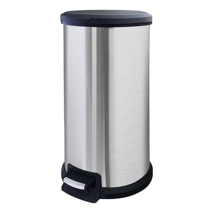Diaper Pail, Baby Diaper Bin w/Childproof Lock, Blue Diaper Bin