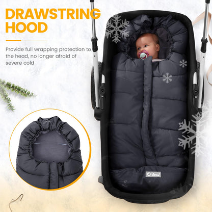 Orzbow Footmuff for Stroller Universal, Weather-Proof Baby Bunting Bag