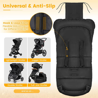 Orzbow Footmuff for Stroller Universal, Weather-Proof Baby Bunting Bag