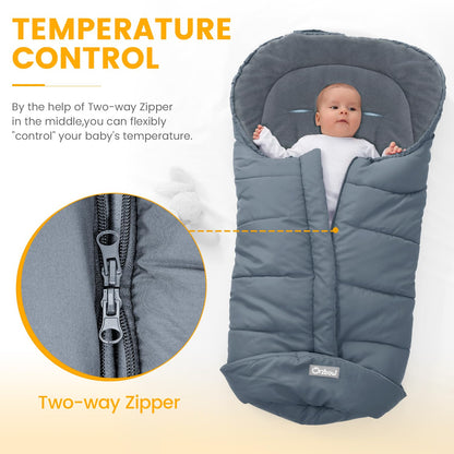 Orzbow Footmuff for Stroller Universal, Weather-Proof Baby Bunting Bag