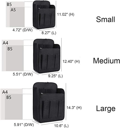 Felt Backpack Organizer Insert for Women and Men, Large Travel Rucksack Insert with High Capacity, Lightweight Bag Organizer with Zipper Pockets