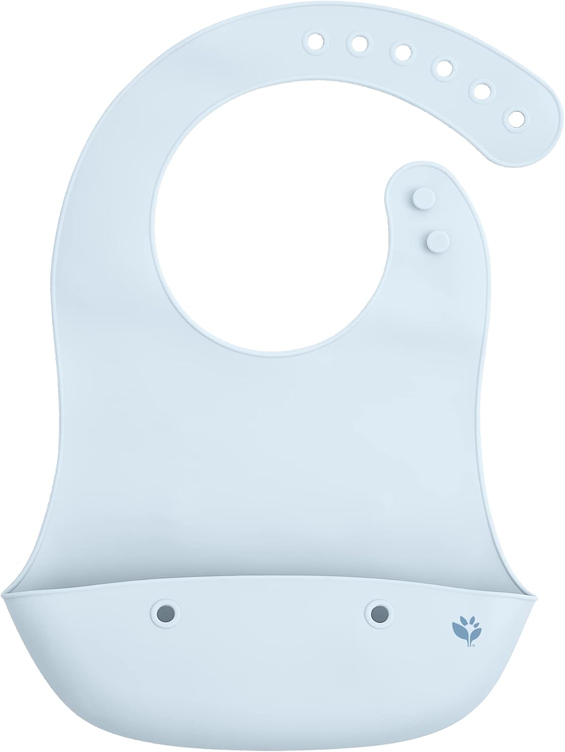 Unisex Baby Silicone Scoop Bib