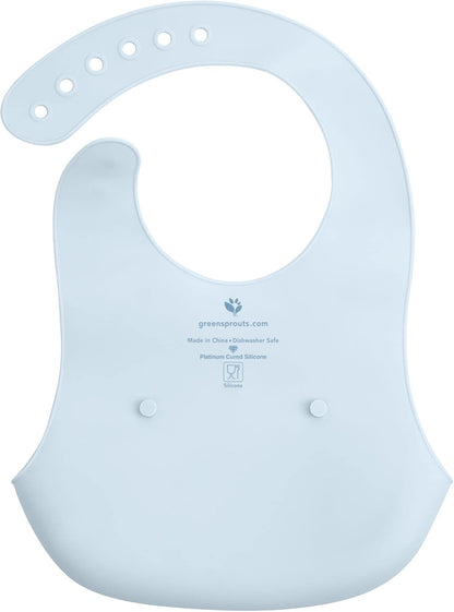 Unisex Baby Silicone Scoop Bib