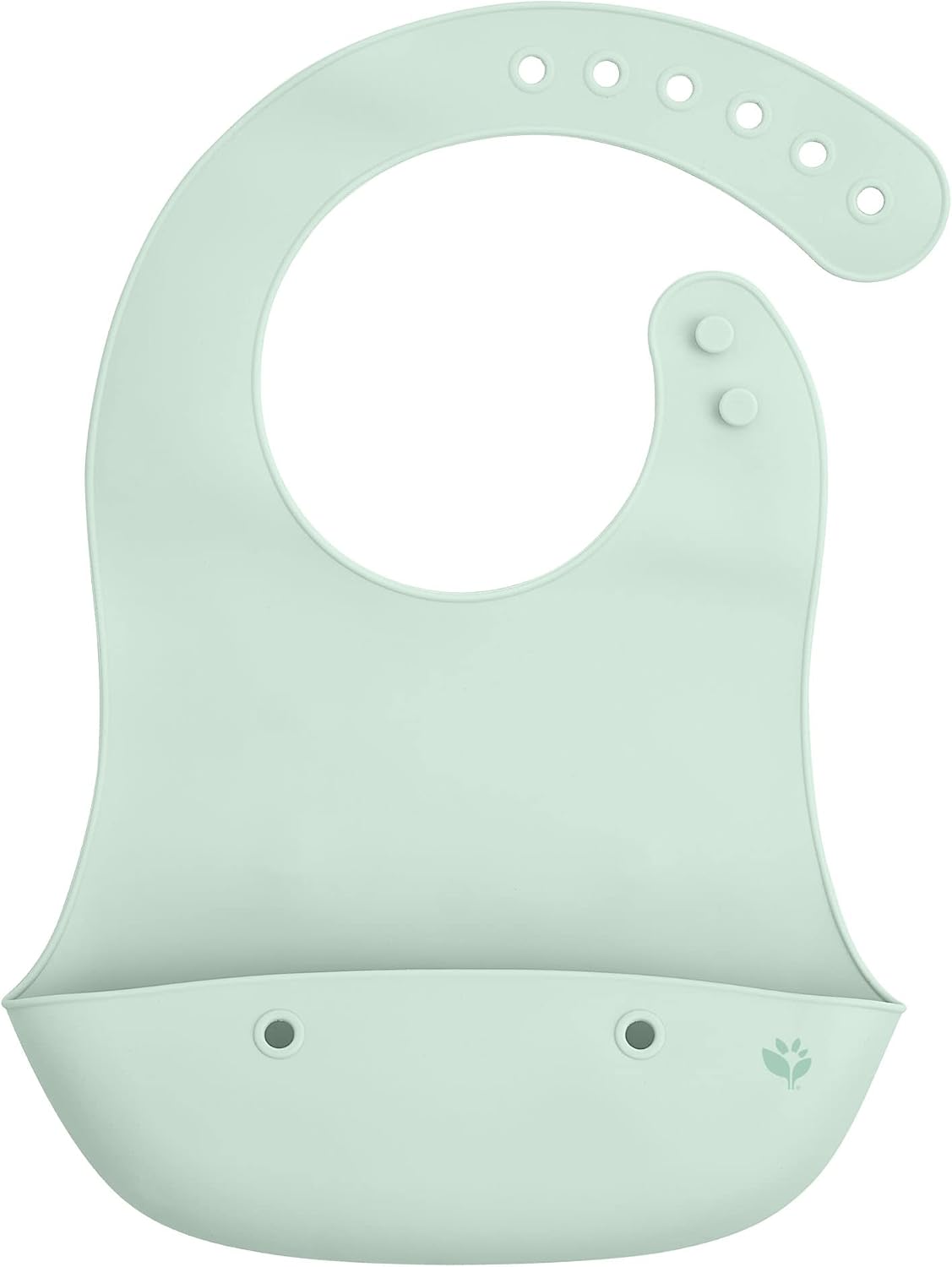 Unisex Baby Silicone Scoop Bib