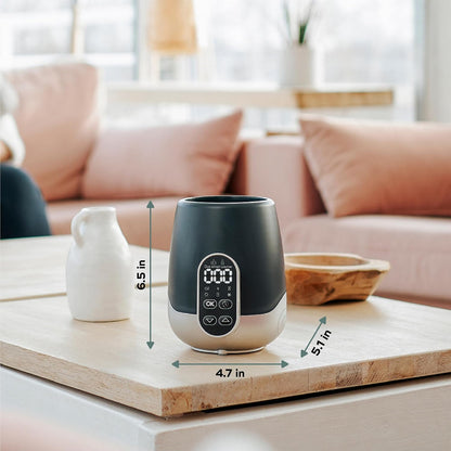 Duo Smart Bottle Warmer - 2-in-1 Car and Home, Fast, Programmable, and Portable for Breastmilk or Baby Formula (Multi-Purpose and Universal)