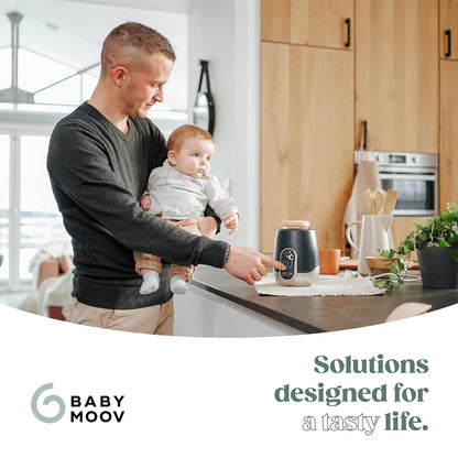 Duo Smart Bottle Warmer - 2-in-1 Car and Home, Fast, Programmable, and Portable for Breastmilk or Baby Formula (Multi-Purpose and Universal)