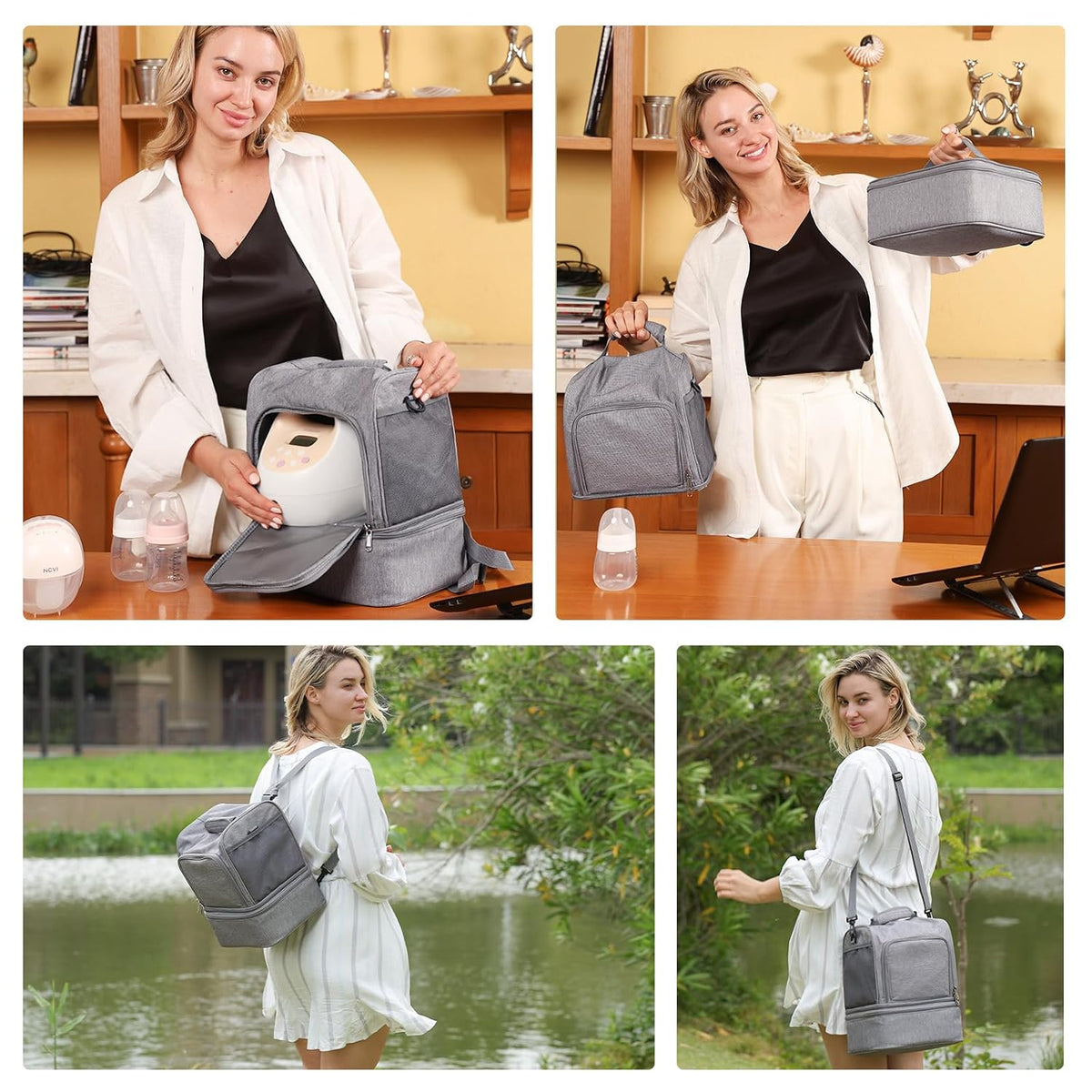 pump backpack for Spectra S1/S2,insulated cooler bag with ice