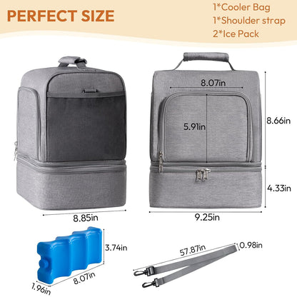 pump backpack for Spectra S1/S2,insulated cooler bag with ice