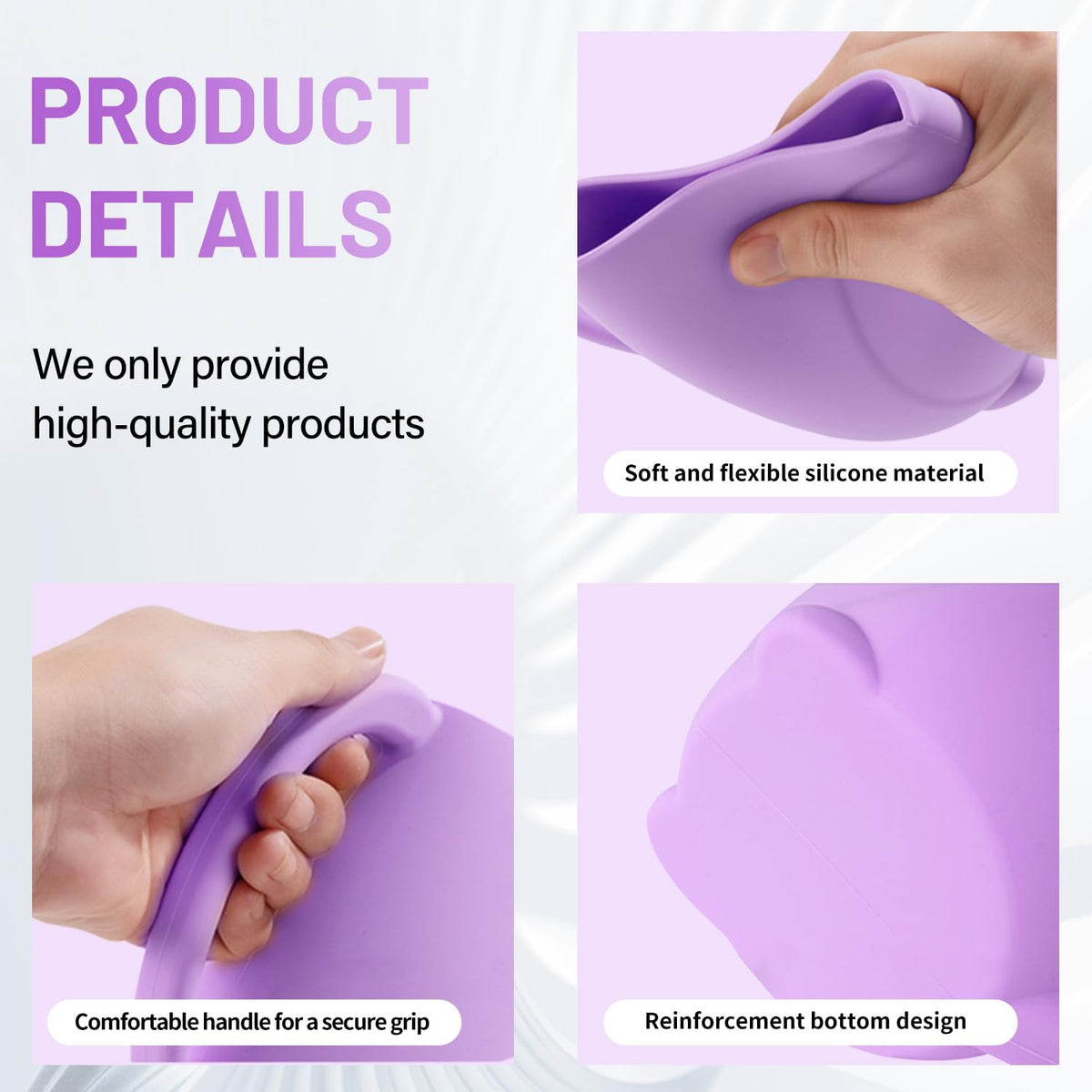 Baby Bath Rinse Cup - Food Grade Silicone - Shampoo & Body Washing Rinser Cup for Kids with Easy Grip Handle to Rinse Baby Shower - Baby Essentials (Mint+Brush)