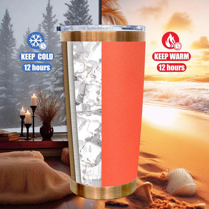 20 oz Tumbler Bulk Stainless Steel Tumblers with Lids and Straws Black | Double Wall Vacuum Insulated, Travel Coffee Mug, Powder Coated, Laser Engrave, Keep Drinks Cold & Hot, Leakproof, 1Pack